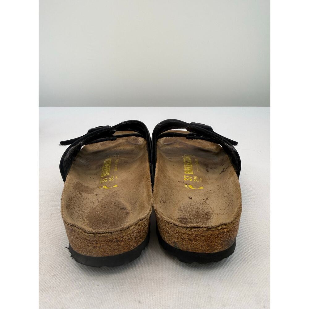 Birkenstock Granada Black Sandals Size 37 Wide - Picture 3 of 9